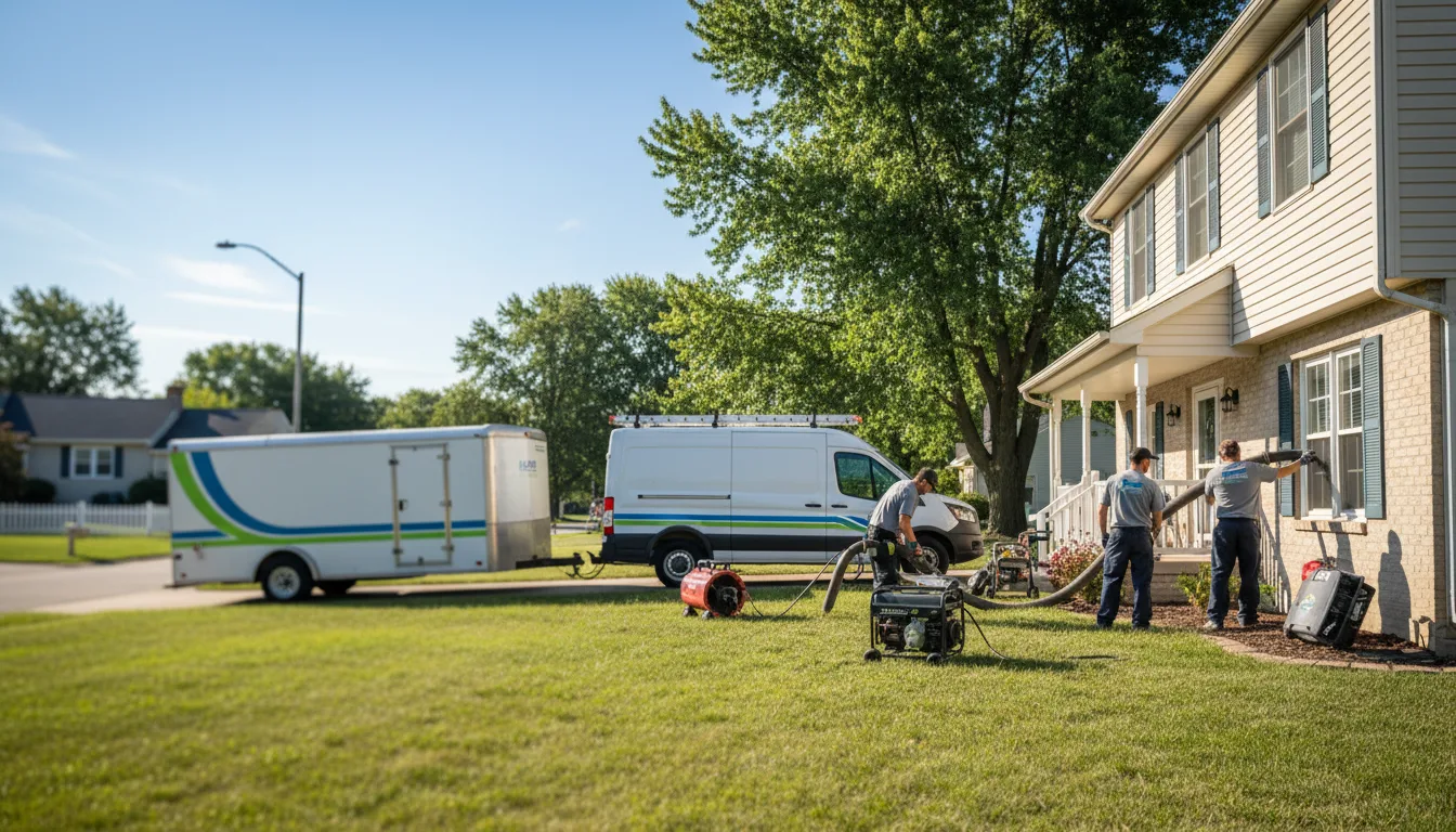Flooded Basement Restoration And Cleanup With Repair in Osceola, WI near me